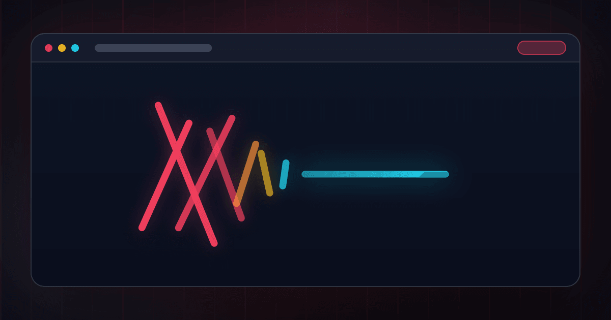 Le zigzag du tilt qui s'apaise en ligne calme